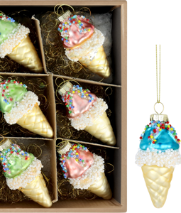 7874 GLASSCHMUCK IM DISPLAY SUNDAE S/12